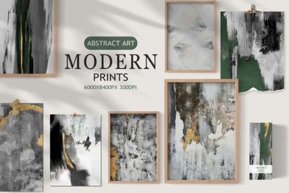 Download Abstract Art Print, Wall Art, Black - Wall art Collection