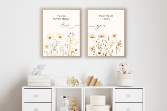 Download Wildflower Nursery Wall Art - Wall art Collection