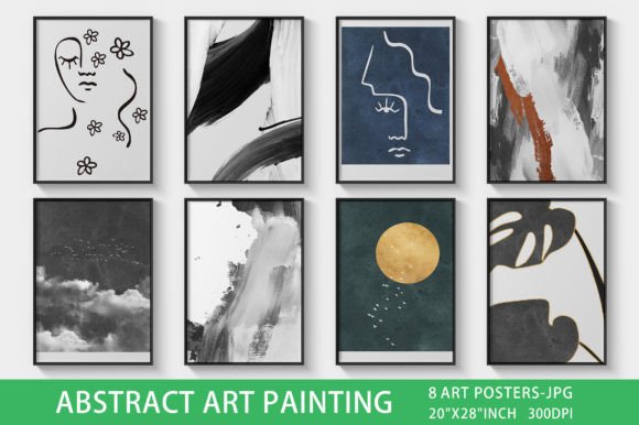 Download Nordic Abstract Art Prints, Wall Art, - Wall art Collection